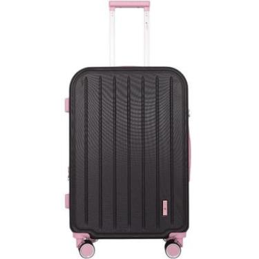 Imagem de Mala de Viagem Porte Grande Rodas 360° ABS Resistente Cadeado com Segredo Zíper Expansivo Cruzeiro 9-Unissex