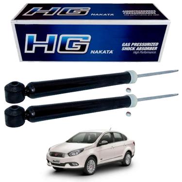 Imagem de Par Amortecedor Traseiro Fiat Grand Siena 2012 2013 2014