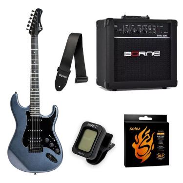 Imagem de Kit Guitarra Tagima Sixmart Amplificador Borne + Acessórios