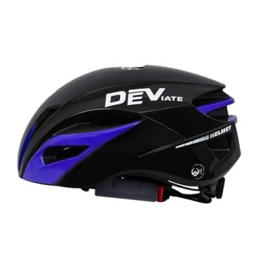 Imagem de oshhni Capacete de bicicleta feminino e masculino, acessórios para ciclismo, forros removíveis, equipamento portátil para capacete de bicicleta para, Roxo