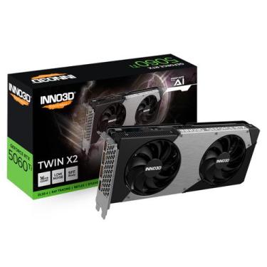 Imagem de Gpu Inno3d Geforce Rtx 5060 Ti 16gb 128bits Gddr7 X2 Oc N506t2-16d7x-1