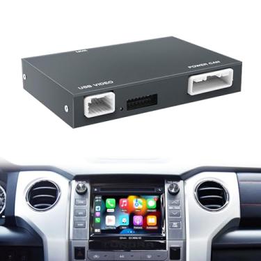 Imagem de NAVIVOX Kit decodificador Carplay adaptador sem fio Carplay para Toyota Touch2 e Entune2.0 2014-2019 Adequado para Tundra/4Runner/RAV4/Tacoma/Camry/Corolla/Avalon/Prius/CH-R/Sienna/Highlander