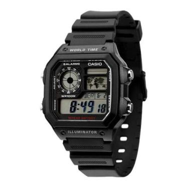 Imagem de Relógio Masculino Casio Digital Ae1200Wh-1Avdf