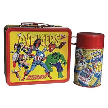 Imagem de Surreal Entertainment Avengers Assemble Tin Titans Previews Exclusive Lunch Box with Beverage Container