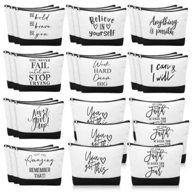 Imagem de Bolsas de cosméticos Sanwuta Presentes inspiradores para mulheres x30