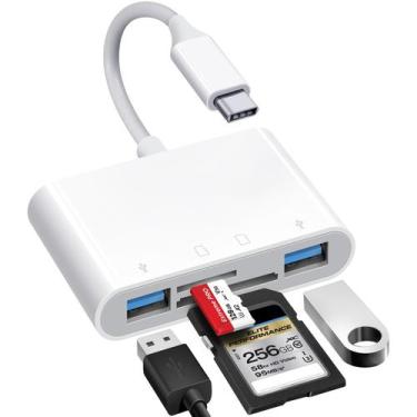 Imagem de Leitor de cartão SD USB C WNXSLOAD para Mac/MacBook/iPad/iPhone