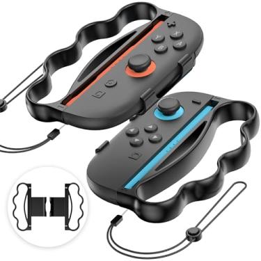 Imagem de PAWDIARY Switch 2 joycon Grips for Fitness Boxing (Black)