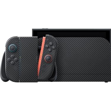 Imagem de Razer Capa de console para Nintendo Switch 2: envoltório completo - vinil fundido premium 3M - resistente a arranhões - designs e acabamentos exclusivos - fácil aplicação - fibra de carbono