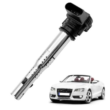 Imagem de SYudwen Bobina de ignição, compatível com VW CC L4 2.0L2 2009-2017, Golf L4 1.8L2 2006, A3 L4 2.0L 2006-2009, A4 L4 2.0L 2005-2016 etc, OE #E1075 C166 27 5C 1684 UF-575 UF-575T 6739303 07K905715A