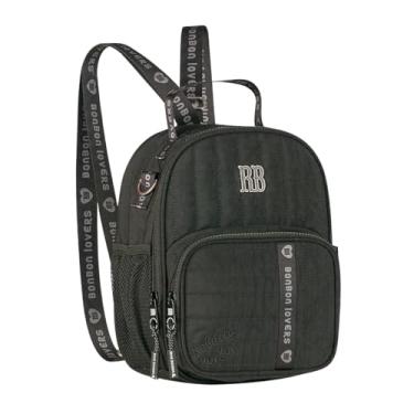 Imagem de Lancheira Bolsa Transversal Térmica Rebecca Bonbon Meninas - Preto