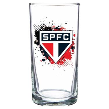 Imagem de Copo Cylinder Long Drink do São Paulo 300 ml - Allmix