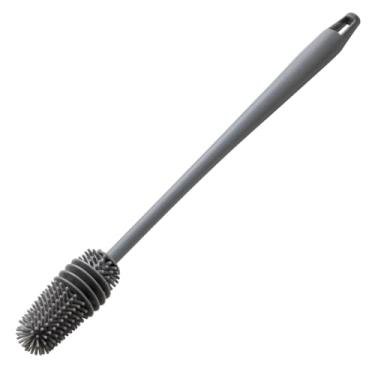 Imagem de Escova De Silicone Para Lavar Garrafas Mamadeiras Jarras