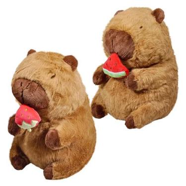 Imagem de Pelucia Capivara Frutas 30CM Sortida Caa Toys CAA0127