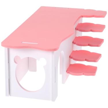 Imagem de BESPORTBLE Escada de Hamster House Plataforma de Esconderijo Multiuso para Animais de Estimação para Hamsters e Porquinhos-da-índia e Brinquedos de Animais de Estimação