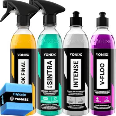 Imagem de Kit Cera Tok Final Shampoo V-Floc Sintra Fast Intense Vonixx 500ml
