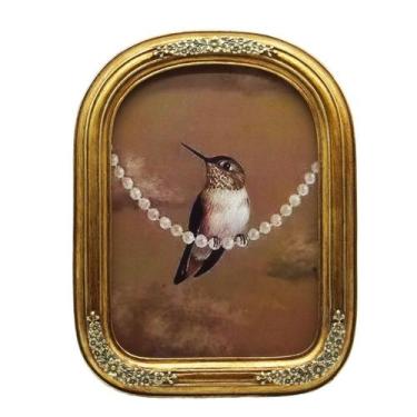 Imagem de Porta-retratos SIKOO Vintage 5x7 Antique Bronze Gold