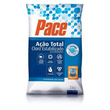 Imagem de (HTH - Linha PACE) 1 Kg - Cloro Pace Ação Total