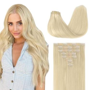 Imagem de Extensões de cabelo Clip in GOO GOO Real Human Hair 16 polegadas 110g