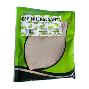 Imagem de Chá Espinheira Santa em Pó 50g – Folhas Naturais Secas