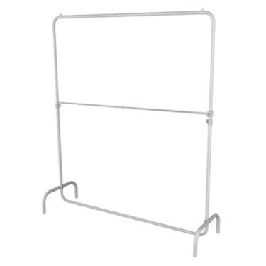 Imagem de Arara Cabideiro De Chão Desmontável - Loja ou Closet 60cm (BRANCA)