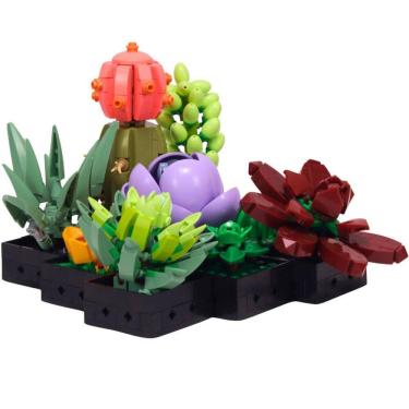 Imagem de Blocos De Montar Suculentas No Vaso Cbs1175 - Castela