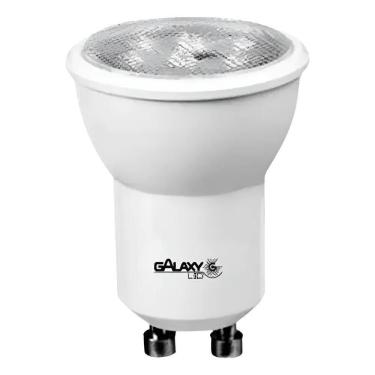 Imagem de 2X Lâmpada Led Mini Dicróica Mr11 4W Branco Quente 3000K Biv