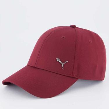 Imagem de Boné Puma Metal Cat BB Vinho, Único