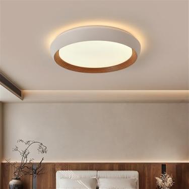 Imagem de Simplicidade Moderna Quarto Lâmpada De Teto LED Moda Arte Sala De Estar Estudo De Restaurante Quarto Infantil Corredor Varanda Luz (3841 D50CM)