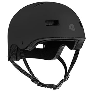 Imagem de Retrospec Dakota Capacete de bicicleta/skate para adultos - Commuter, bicicleta, skate, scooter, longboard e patinação inclinada - altamente protetor e ventilação premium - grande - preto fosco, 4271