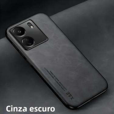 Imagem de Capa Magnética De Couro De Ovelha Macia Para Redmi Note 13 12 11 10 9 