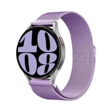 Imagem de Pulseira De Metal Magnético Milanese De 22mm 20mm Para Samsung Galaxy 