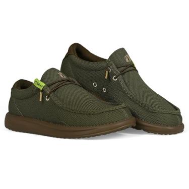 Imagem de Gator Waders Sapatos masculinos de acampamento – Sapatos duráveis e leves e flexíveis para caminhadas, acampamento, pesca e uso casual, Oliva, 39