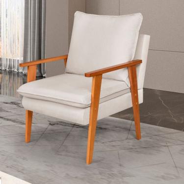 Imagem de Poltrona Efat? Vicam Luxo Decorativa para Sala de Estar