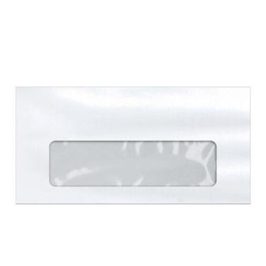 Imagem de Envelope branco janela COF048 114x229mm 1000unid Scrity