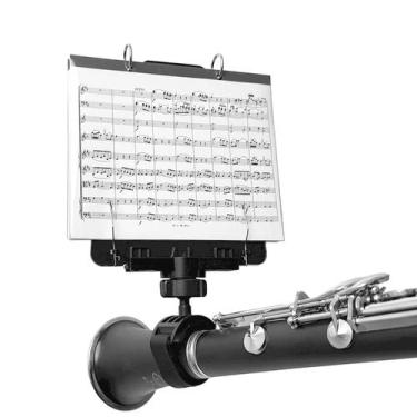 Imagem de Banda marcial Lyre MusBoard Clarinet Lyre TC10 com pasta dobrável