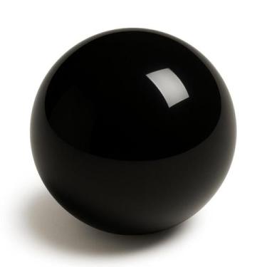 Imagem de Bola de Sinuca Avulsa Lisa Rei dos Tacos 54 mm, Preto