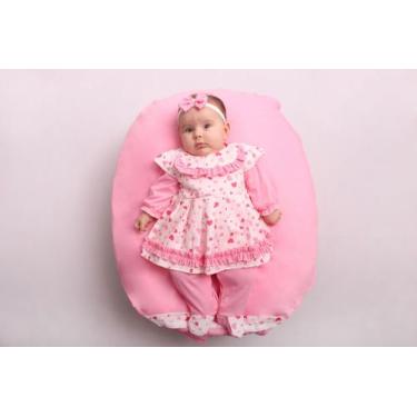 Imagem de Saída de Maternidade Menina 04 peças Luiza Roupas de Bebê - João e Mar