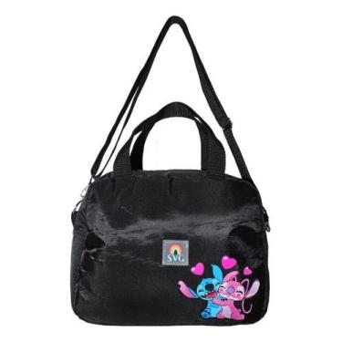 Imagem de Lancheira Escolar Infantil Lilo & Stitch Meninas Térmica Gra - Svg