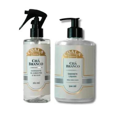 Imagem de Kit Coala Chá Branco Essencia 120Ml Difusor 100Ml