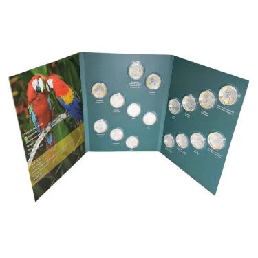 Imagem de Álbum Para 17 Moedas Olímpicas Rio 2016 Com Acrílico