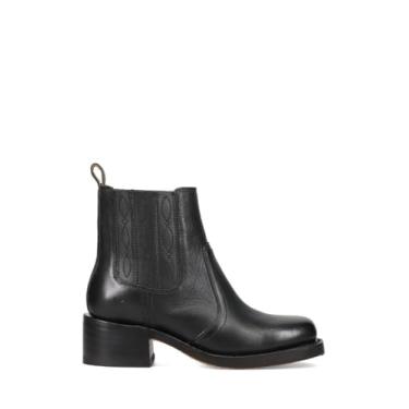 Imagem de Frye Bota feminina Campus Chelsea, Preto - Crust Veg, 40