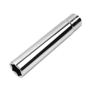 Imagem de MFMEXUL Porcas de Roda Peças Principais Instalação E Remoção Luva Ferramenta de Substituição de Porcas de Roda para Serviço Pesado, Prata 6 Spline