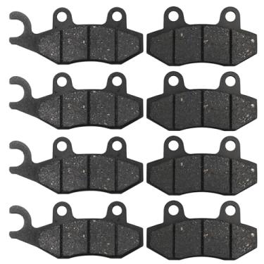 Imagem de PRO BAT Pastilhas de freio de trotinete chinesas de substituição para Pit Pro Traill Quad Dirt Bike ATV Dune Buggy Go Kart, 4 pares