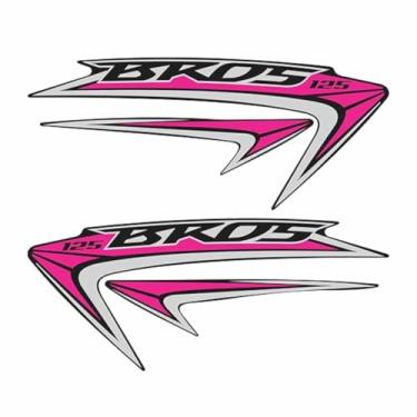 Imagem de Adesivo Lateral Compatível Com Nxr Bros 125 2013 À 2017 Modelo 4