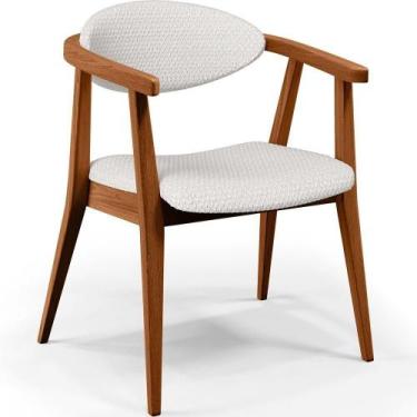 Imagem de Poltrona Cecília Bouclê Cru - LYAM DECOR