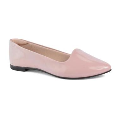 Imagem de Sapatilha Feminina Casual Bico Fino Moleca Rosa 5635816, Rosa, 37