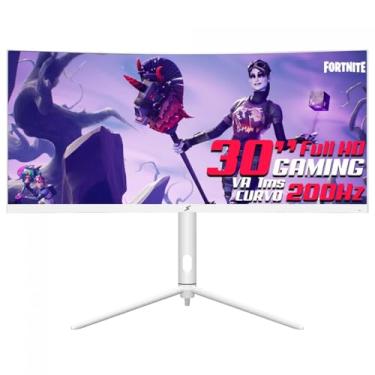 Imagem de Monitor Gamer SuperFrame Elegance,30 pol, Full HD 200Hz