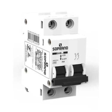 Imagem de Disjuntor Bipolar Soprano SHB2 GII C0 16A