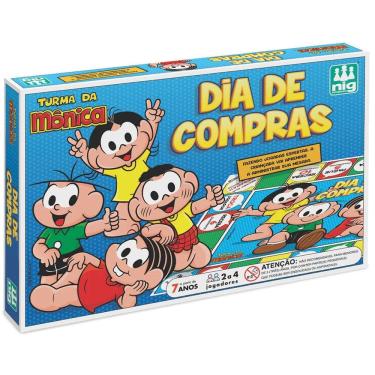 Imagem de Jogo De Tabuleiro Dia De Compras Turma Da Mônica - Nig 0760