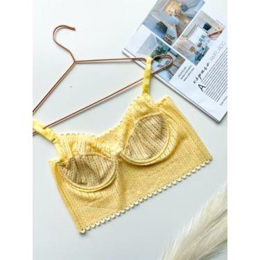 Imagem de Cropped Amarelo - Treacy Lingerie, G